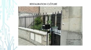 Restauration cloture 2-3